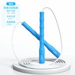 竞速白胶跳绳学生花样运动训练比赛中考专用竞速跳绳成人健身跳绳