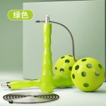 儿童小学生初学无绳球手腕摇绳球竞速跳绳专业跳绳辅助训练器可调