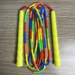 厂家批发儿童健身运动花样跳绳幼儿园比赛软珠竹节跳绳小学生专用