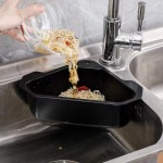 家用沥水篮厨房水槽滤水篮家用洗碗池过滤网可挂式剩菜剩饭过滤筐
