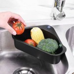 家用沥水篮厨房水槽滤水篮家用洗碗池过滤网可挂式剩菜剩饭过滤筐