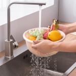洗菜筛箩筐洗水果沥水篮塑料洗菜篓子密眼漏筛麻辣烫小吃篮沥水篮