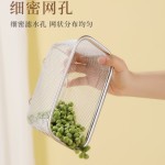 米木日式迷你方篮不锈钢细孔网篮沥水篮小号水果篮淘洗米筛批发