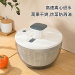 手动蔬菜脱水器多功能家用水果沙拉沥水篮专用蔬菜甩干器脱水器