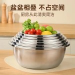 304不锈钢盆洗菜盆沥水篮漏盆厨房家用淘米沥水篮子水盆厂家批发