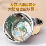高颜值不锈钢沥水篮洗菜盆厨房家用洗水果洗菜篮淘米盆加厚和面盆