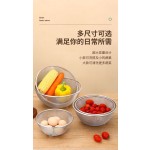 不锈钢洗沥套装和面盆家用加厚厨房烘焙打蛋盆漏盆洗菜盆沥水篮