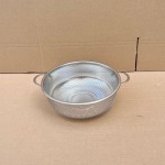 不锈钢密孔双耳多用篮洗菜篮洗米盆无磁米筛单环带脚沥水篮