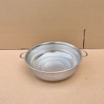 不锈钢密孔双耳多用篮洗菜篮洗米盆无磁米筛单环带脚沥水篮