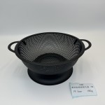 不锈钢加厚双耳沥水篮沥水篮挂篮洗菜篮水果篮家用厨房高脚沥水篮