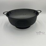 不锈钢加厚双耳沥水篮沥水篮挂篮洗菜篮水果篮家用厨房高脚沥水篮