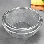 不锈钢沥水篮特厚漏盆厨房淘米盆淘米神器洗菜盆水果篮沥水篮跨境