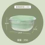 加厚双层新款PET沥水篮 厨房多功能塑料洗菜盆菜篮子果蔬收纳篮子
