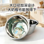 铖轩304不锈钢沥水篮烫洗奶瓶专用盆婴儿奶瓶清洗盆洗菜盆