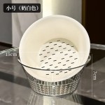 双层加厚沥水篮厨房家用清洗滤水二合一加厚果盘淘菜篮水果果盘盆