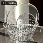 双层加厚沥水篮厨房家用清洗滤水二合一加厚果盘淘菜篮水果果盘盆