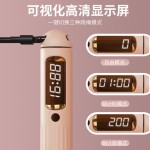 跨境专供计数蓝牙跳绳支持国外苹果安卓手机下载APP健身专用跳绳