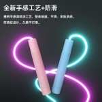发光跳绳儿童夜光玩具批发健身器材减肥pu光纤绳表演礼品外贸爆款