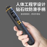 智能计数跳绳可充电负重无绳跳绳健身专用钢丝跳绳支持英文显示屏