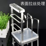 厨房锅架置物架刀架菜板一体专用刀具砧板锅盖橱柜收纳架