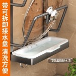 壁挂式锅盖架收纳架带接水墙上免打孔支架厨房锅盖架放锅盖置物架