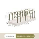 家用置碗架可拆卸碗碟架收纳盘子餐具收纳架厨房多功能锅盖架子