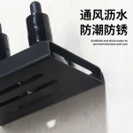 跨境浴室置物架壁挂式免打孔洗漱用品卫生间挂架多功能厨房收纳架