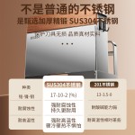 304不锈钢刀架置物架厨房多功能锅盖菜板架菜刀筷子笼一体刀具架