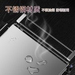 不锈钢可折叠厨房台面置物架 悬挂橱柜门桌板延展收纳隔板辅助台