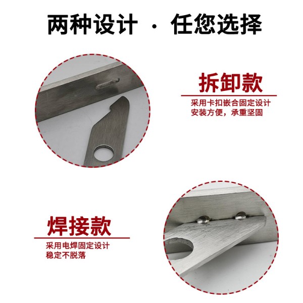 墙上三角支架不锈钢加厚固定直角支架家用微波炉置物架搁板支撑架