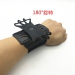 跨境产品旋转臂带手机支架户外跑步健身运动手腕装备臂包代驾外卖