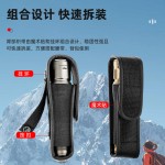 厂家生产便携式 迷你小手 电筒布套防水腰挂各种长度尼龙保护套现