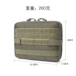 户外加密迷彩防水战术腰包多功能救生医疗包 molle附件袋厂家直销