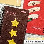 BRUNT主力水果Todolist计划本便携日程本mini自律双线圈笔记本子