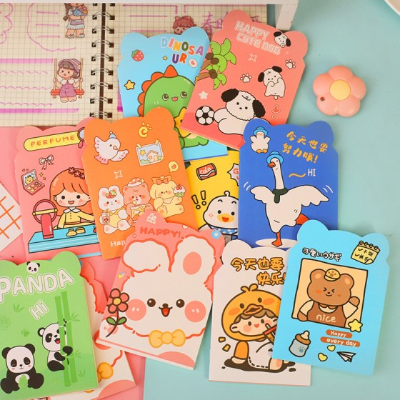 创意卡通异型小本子批发便携高颜值记事本学生随手记笔记本奖品