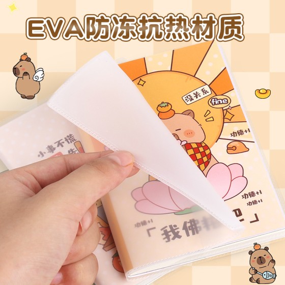 小本子便携随身小号口袋本创意卡通笔记本记事本64K胶套本子批发