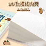 小本子便携随身小号口袋本创意卡通笔记本记事本64K胶套本子批发