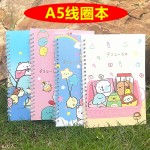 创意卡通恐龙萌宠动物32K线圈记事本 A5卡通笔记本 学生课堂本