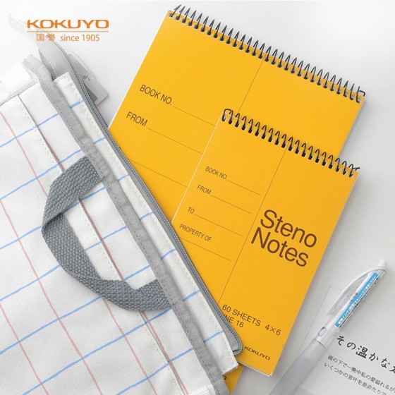 国誉KOKUYO渡边螺旋笔记本S4060竖翻本线圈上翻本学生书写抄写本
