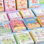 德派笔记本创意卡通A7分类线圈本学生小笔记横线记事本儿童小奖品