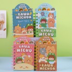 德派笔记本创意卡通A7分类线圈本学生小笔记横线记事本儿童小奖品