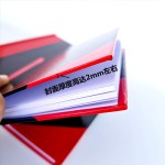 海鸥红角硬面笔记本A4红黑面硬皮记事簿a5红三角硬面抄会议记录本
