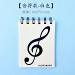 音乐风线圈笔记本A7创意钢琴键盘音符上翻口袋本学生文具奖励礼品