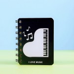 音乐风线圈笔记本A7创意钢琴键盘音符上翻口袋本学生文具奖励礼品