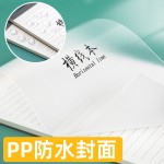 加厚pp封面上翻拍纸本横线笔记本A5网格本A6小方格B5空白草稿本子