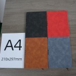 插笔16K宽行距笔记本15mm道理米黄纸100克加厚1.5cm大格B5羊巴皮
