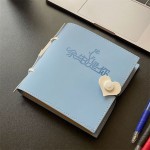 SilverMoon银月本子ins高颜值方形笔记本盖章本日记本女小众简约