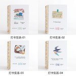 A5加厚线圈本学生笔记本子高颜值女生超厚可爱批发简约日记本硬面