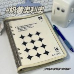 A5不咯手活页本可拆卸笔记本加厚纸张高颜值考研记事本学生日记本
