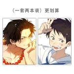 海贼王人物系列B5活扣网格横线A5网格横线本A6线圈笔记本硬壳封面